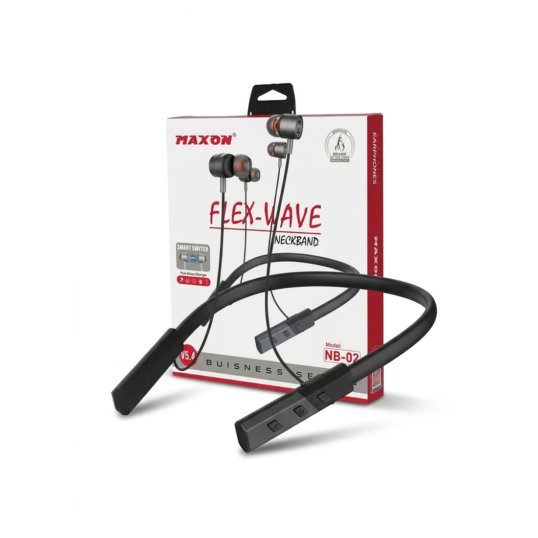 NB-02 FLEX-WAVE Wireless Neckband